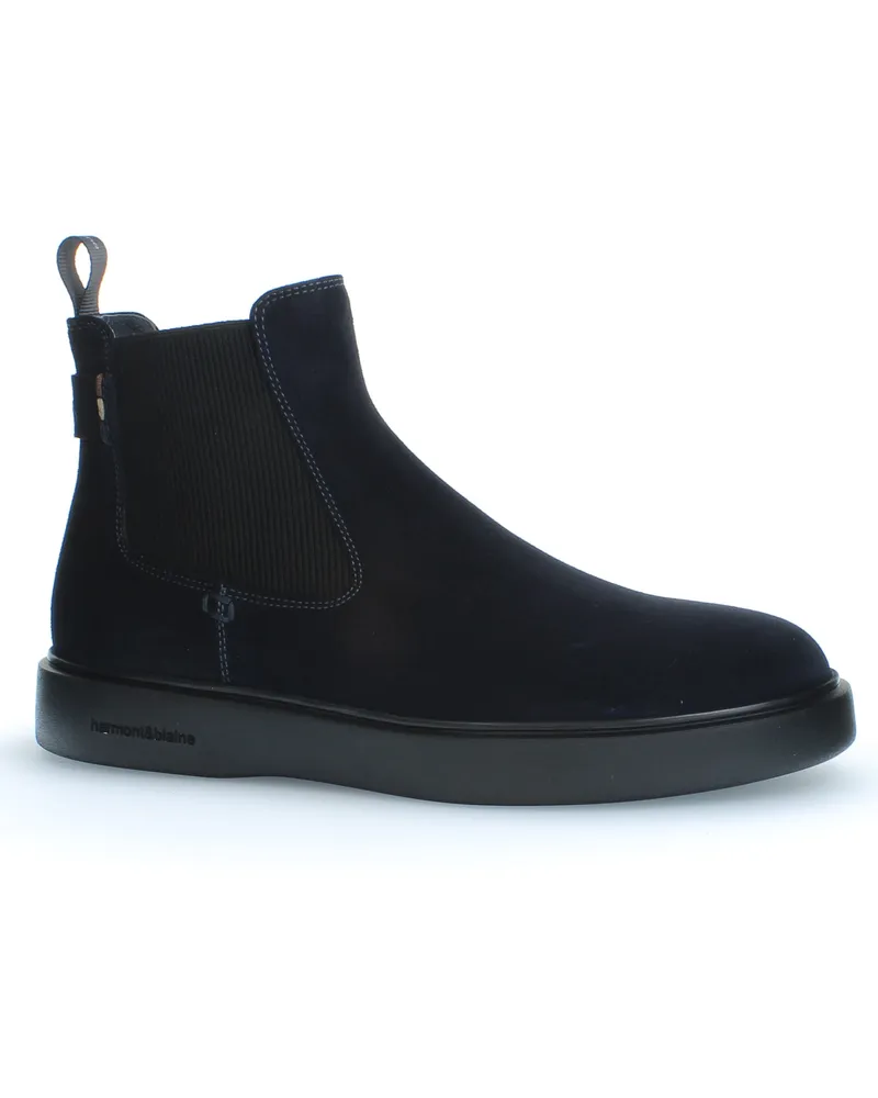 Harmont & Blaine Suede Chelsea Blue