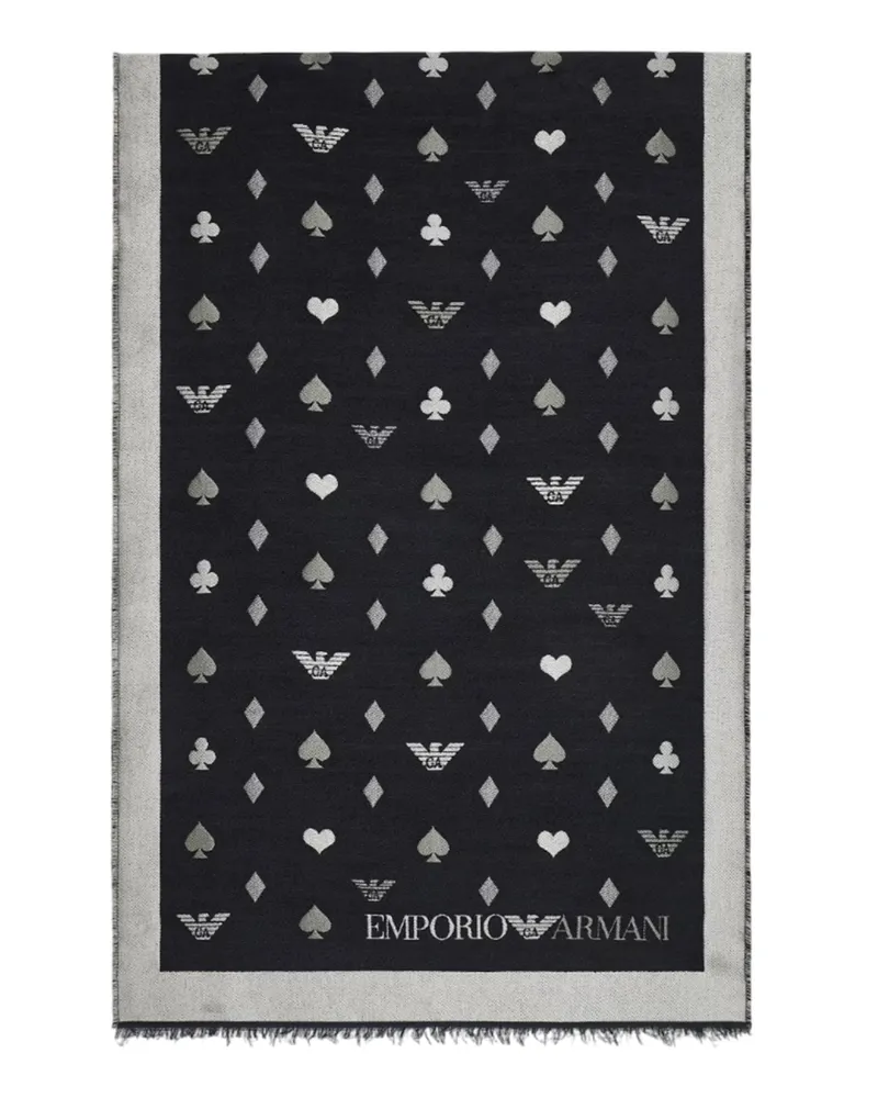 Emporio Armani Schals Black