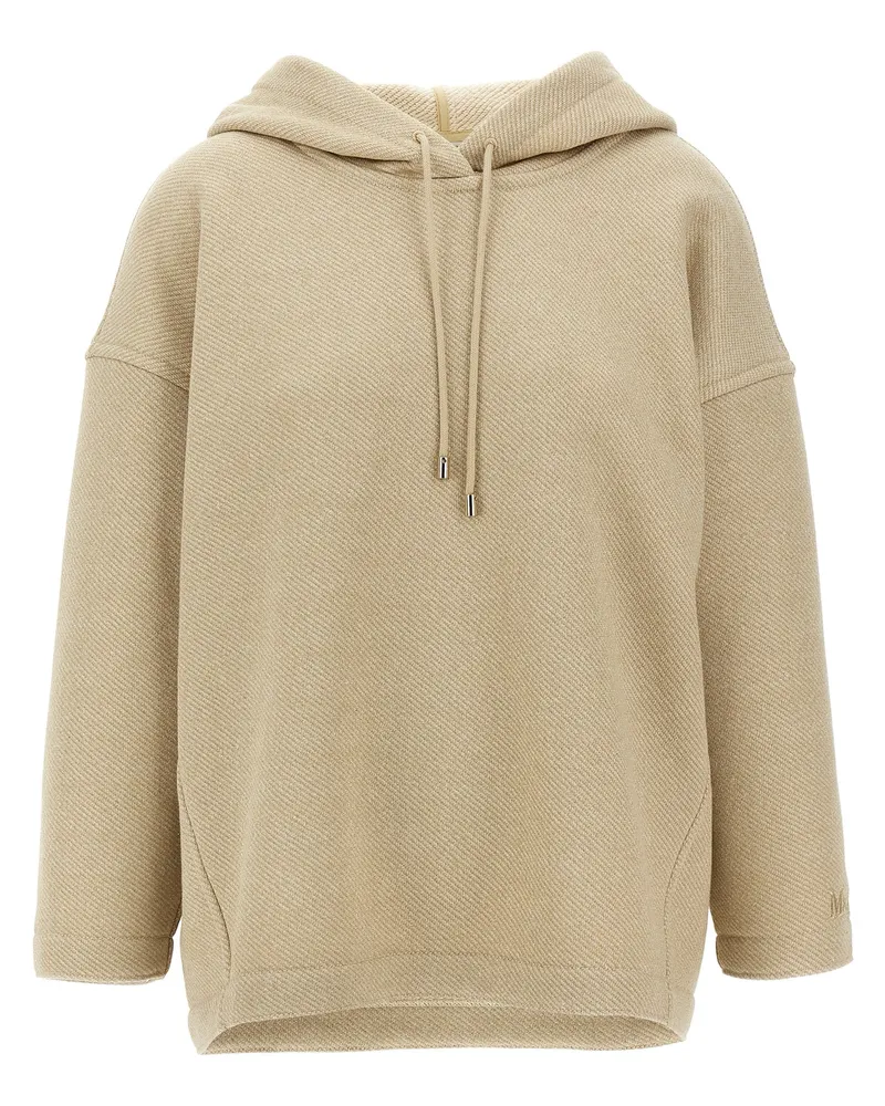 Max Mara Rally' Hoodie Beige