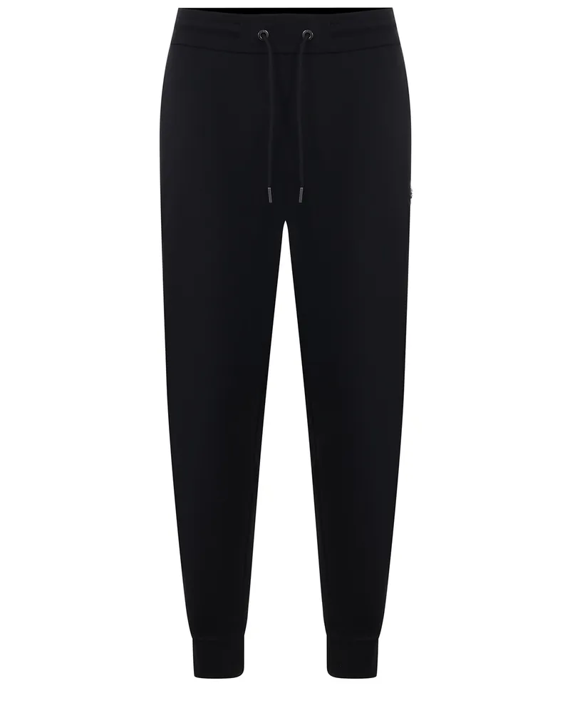 HUGO BOSS Cotton Fleece Jogging Hosen Black