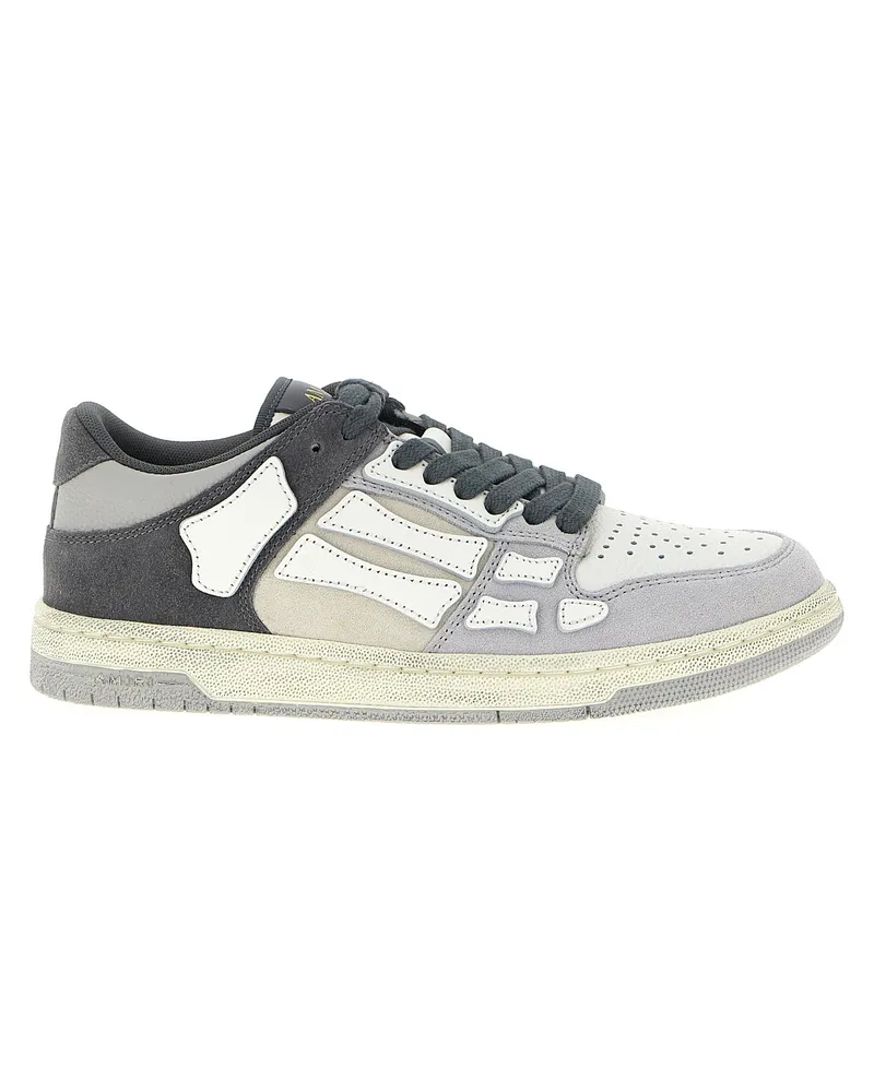 Amiri Distressed Skel Top Low' Sneakers Gray