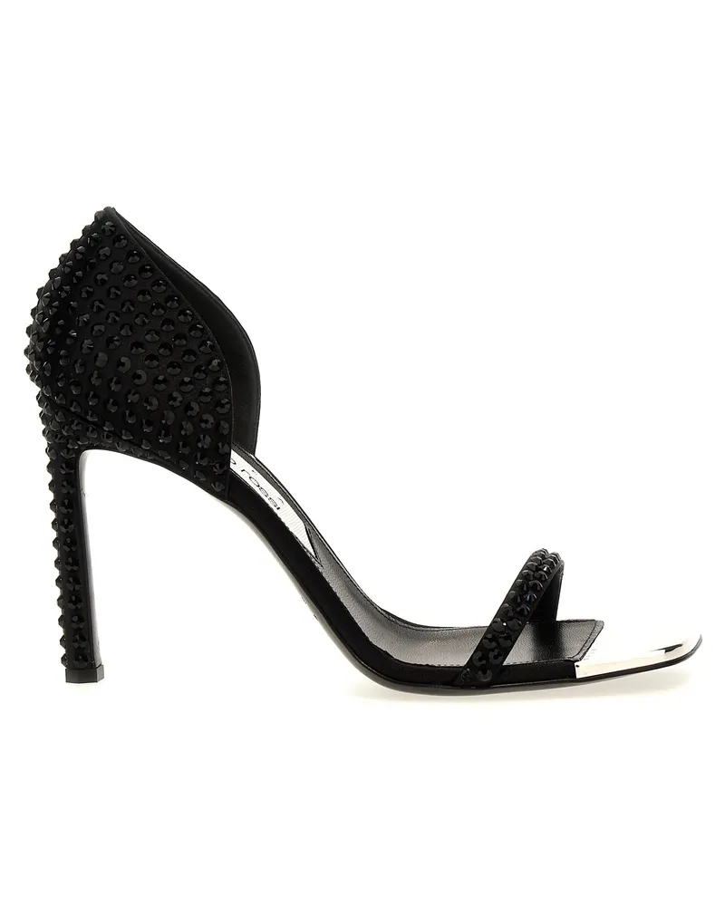 Sergio Rossi Sergio Rossi x Gebiet "Gebiet Dolch" Sandalen Black