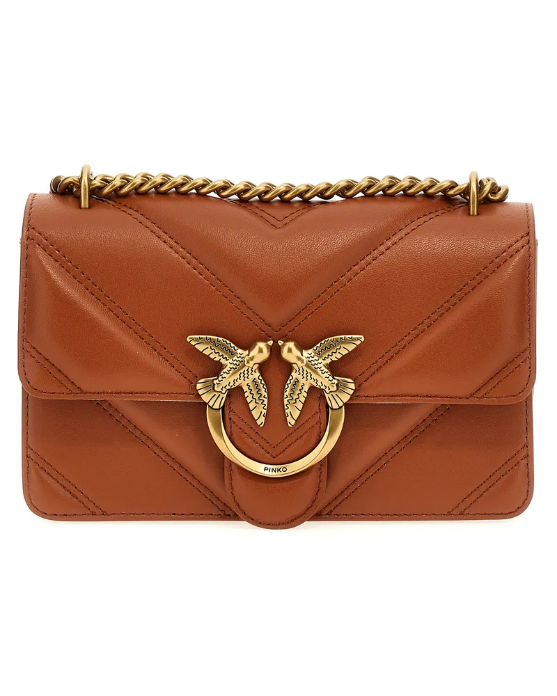 Pinko Love One Mini' Crossbody -Tasche Brown