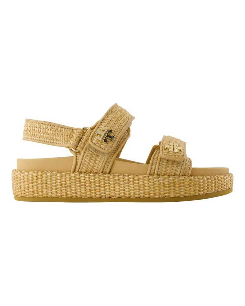 Tory Burch Kira Sport Sandals  Nylon Beige Beige
