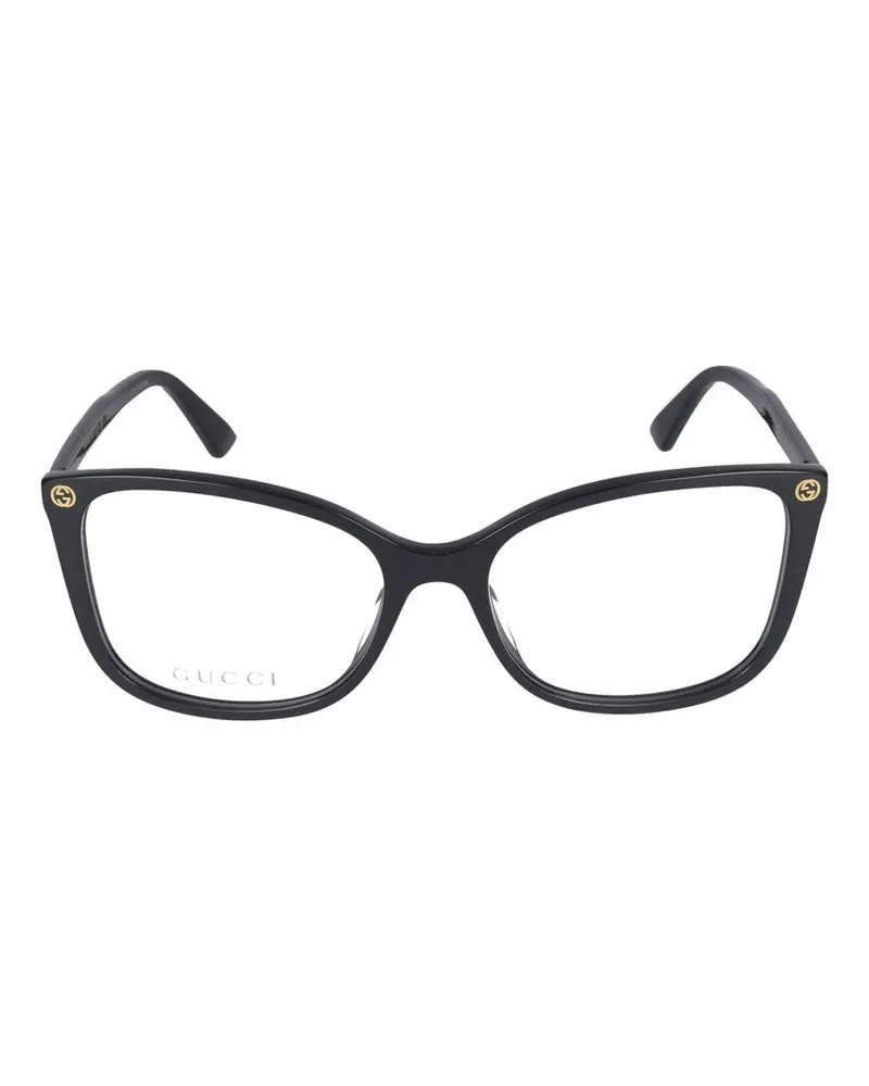 Gucci Sonnenbrille  GG0026 O 001 Schwarz schwarz transparent /17/1200 001