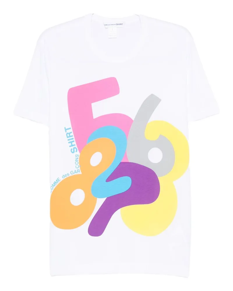 Comme des Garçons Comme des Garcons T -Shirts und Polos White