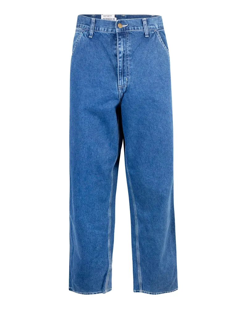 Carhartt WIP JEANS Einfacher Hantelstein gewaschen Blue