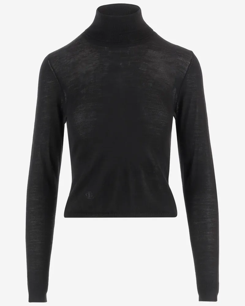 The Garment Der Kleidungsstück-Wollpullover Black