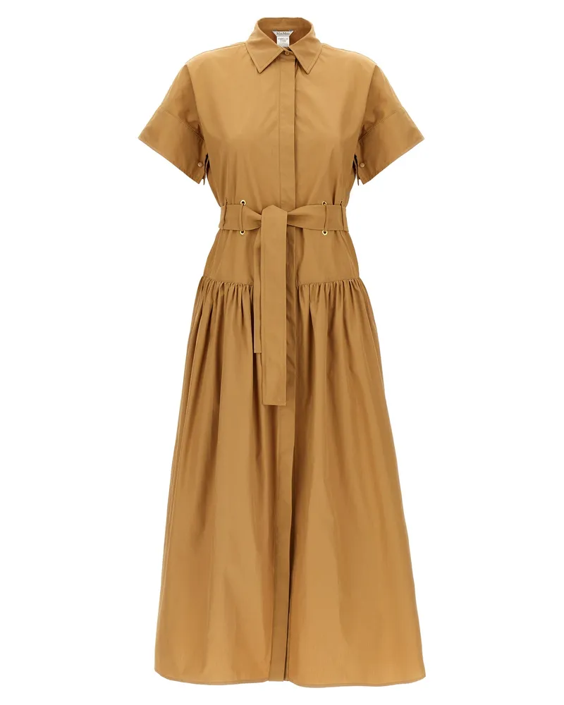 Max Mara AGOARIO' Kleid Beige