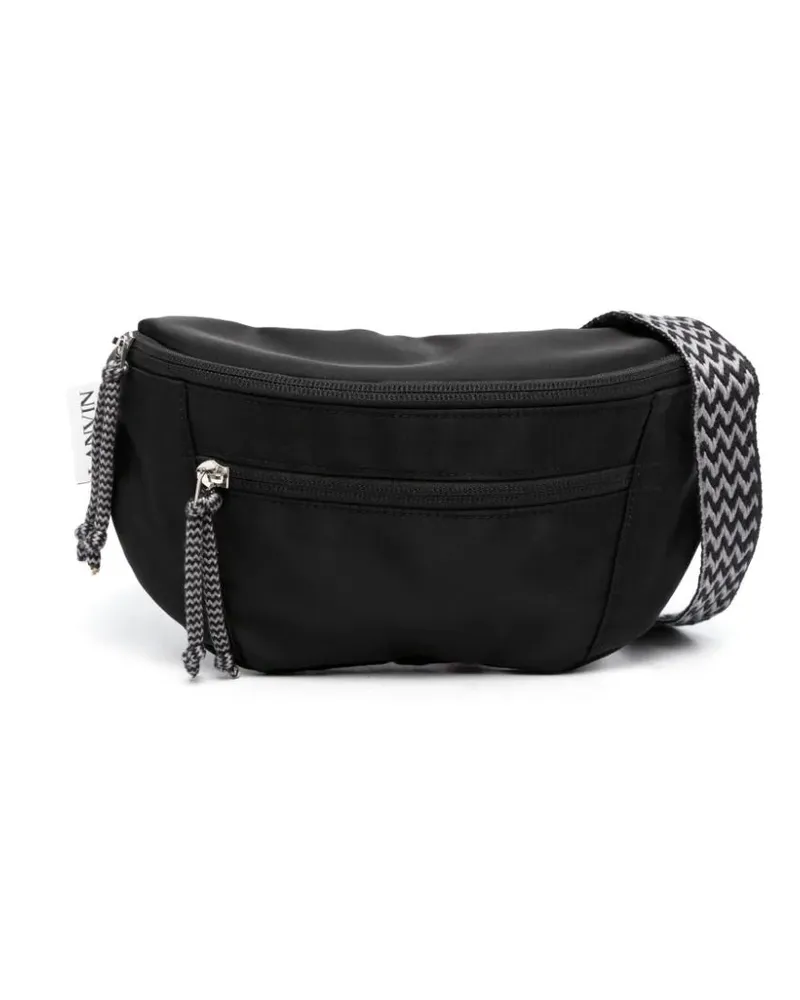 Lanvin Small Curb Bum Bag Black