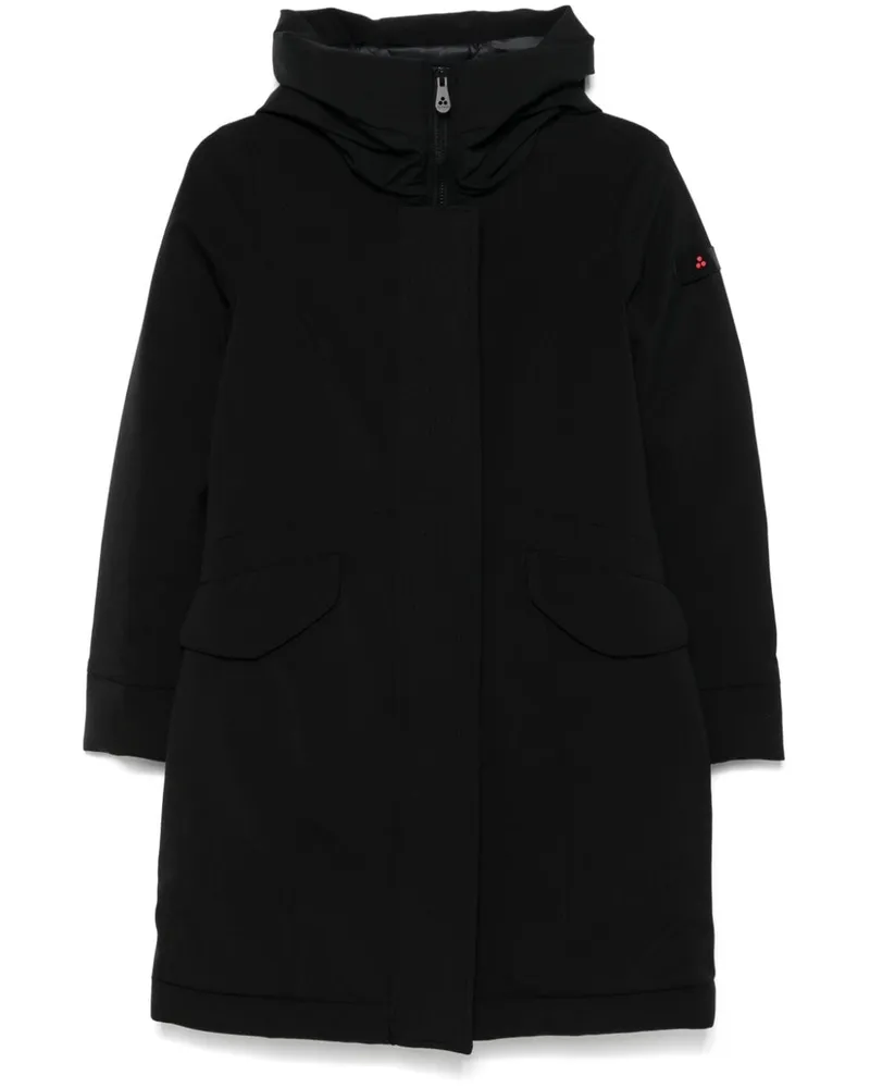 Peuterey Emin TJ Nylon Parka Mantel Black