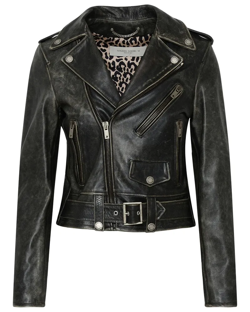 Golden Goose Lear Jacke Black