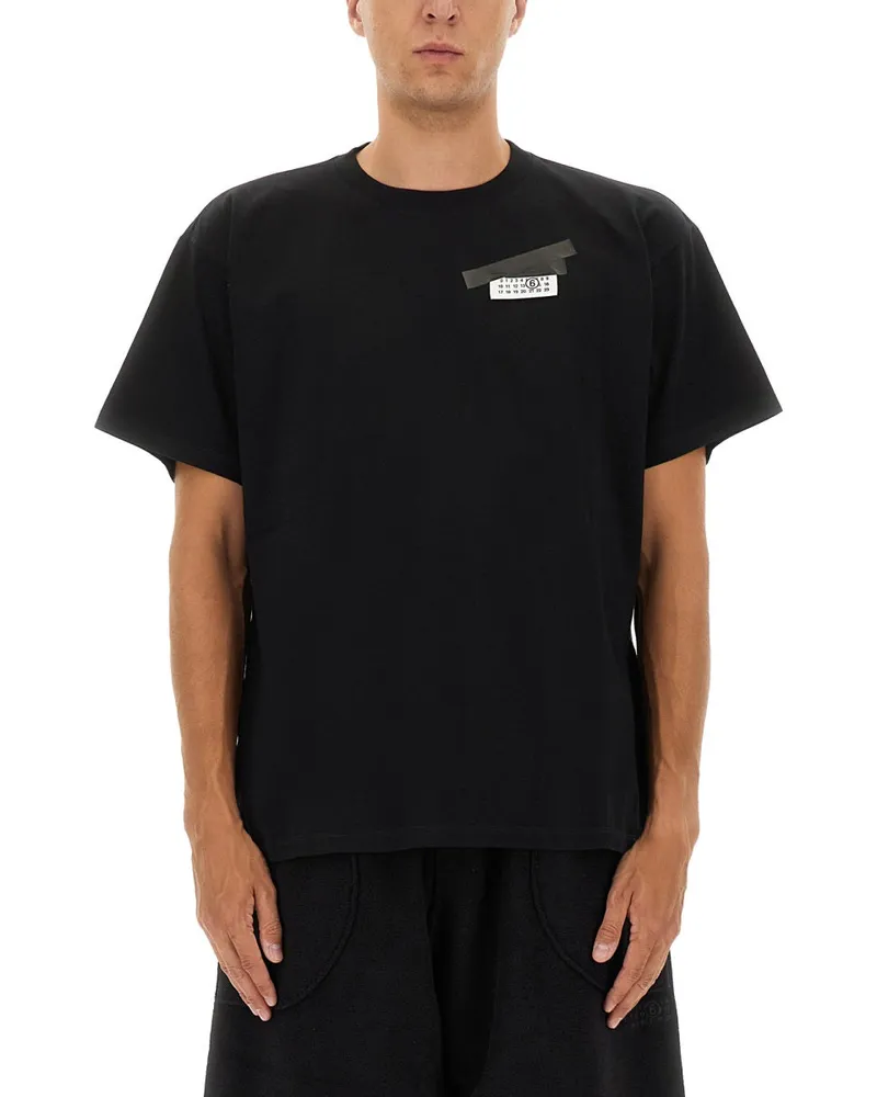 Maison Margiela T -Shirt mit Logo Black