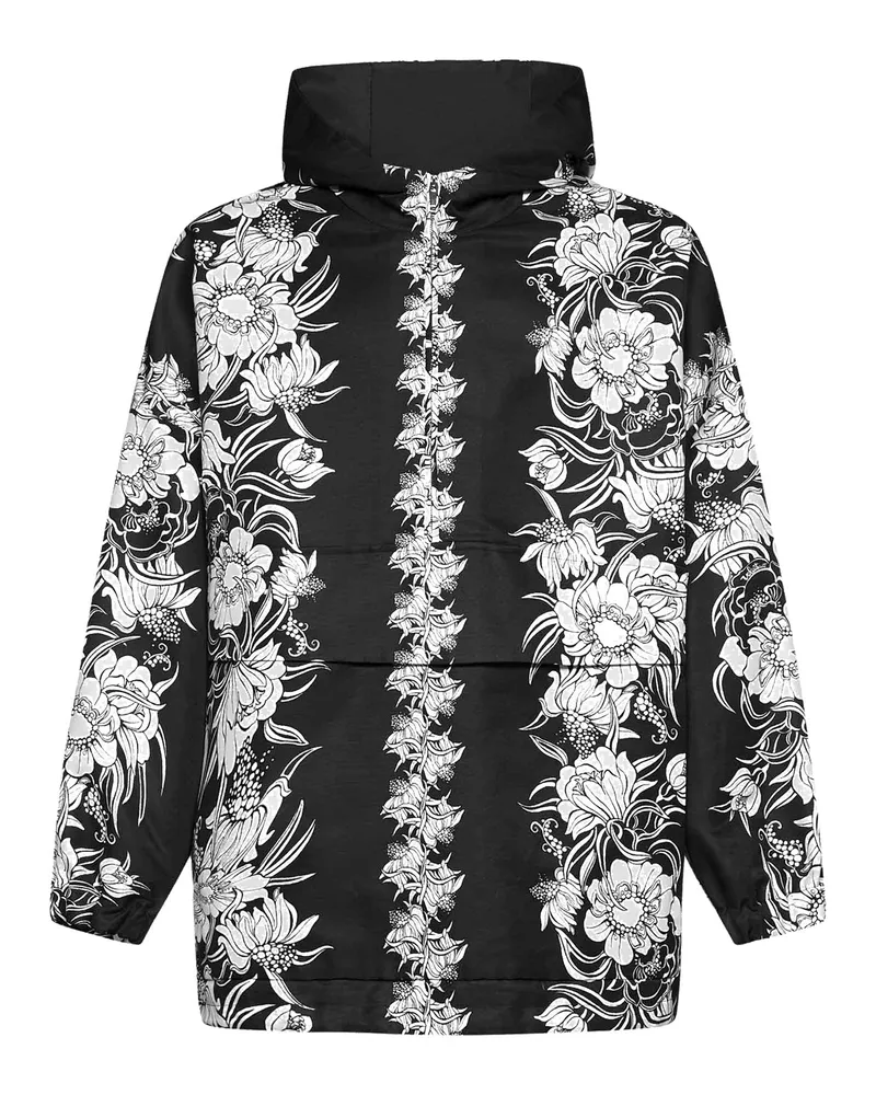 Valentino Garavani Valentino Street Flowers Daisyland Jacke Schwarz
