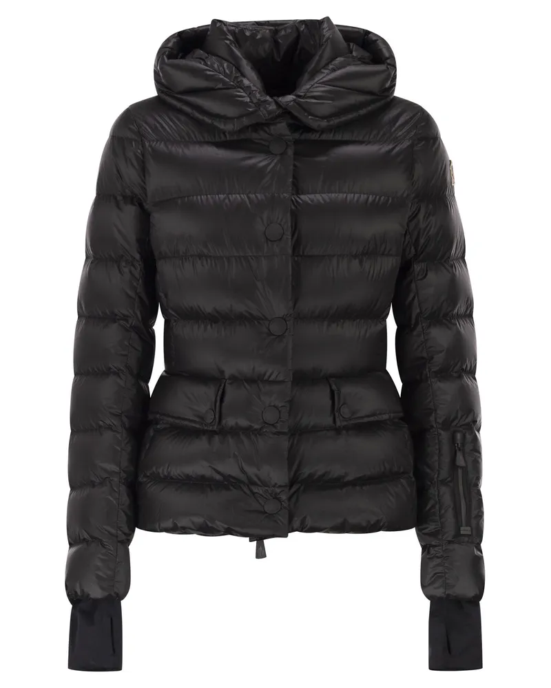Moncler Armoniques Skijacke mit Kapuze Black