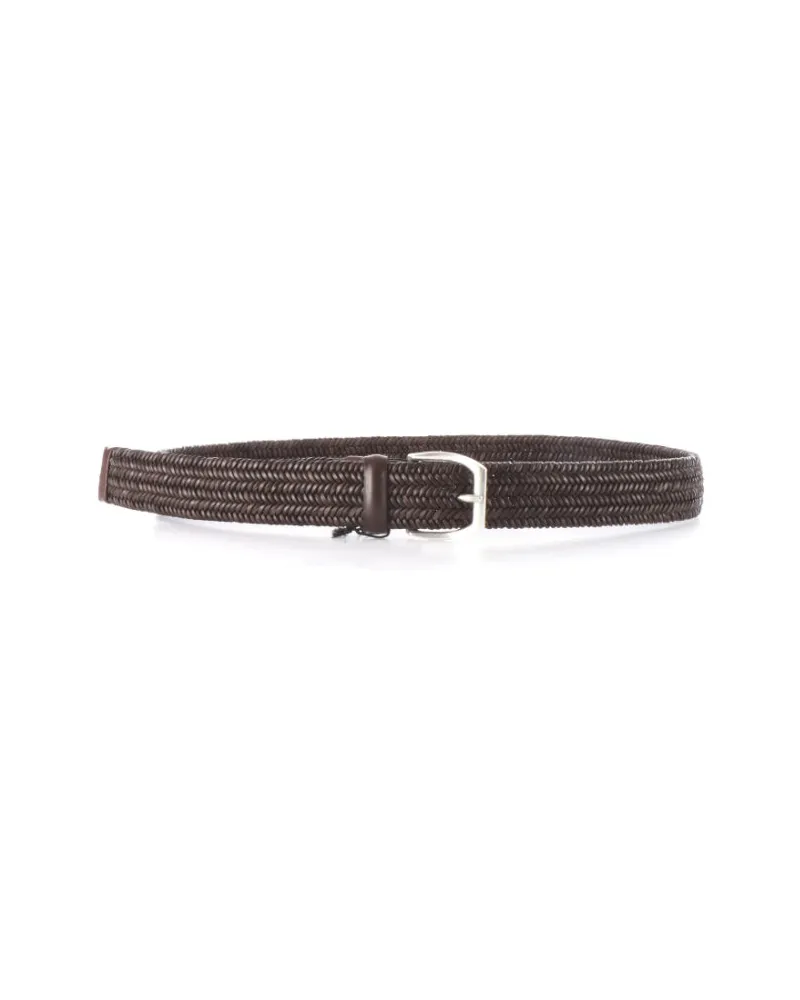 Orciani breiter Gürtel Brown