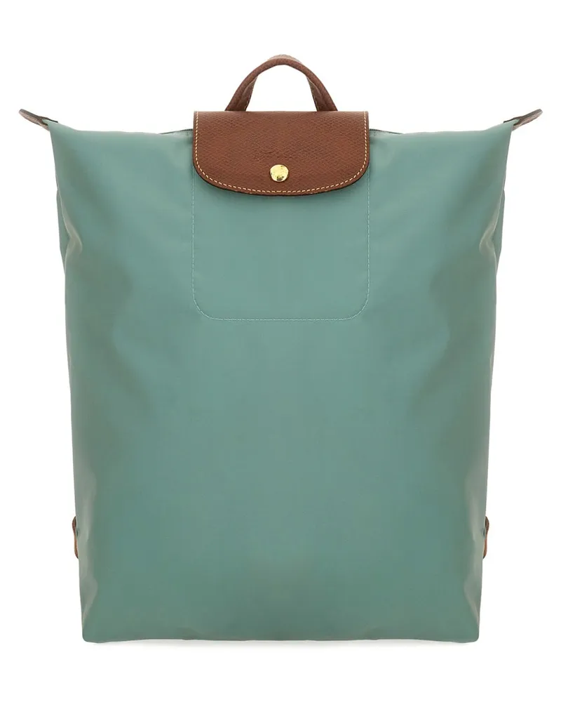 Longchamp M Le Pliage "Rucksack Green