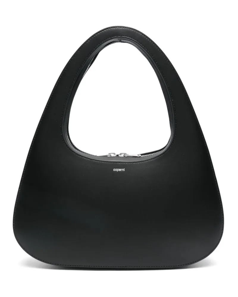 COPERNI Swipe Baguette Leder Umhängetasche Black
