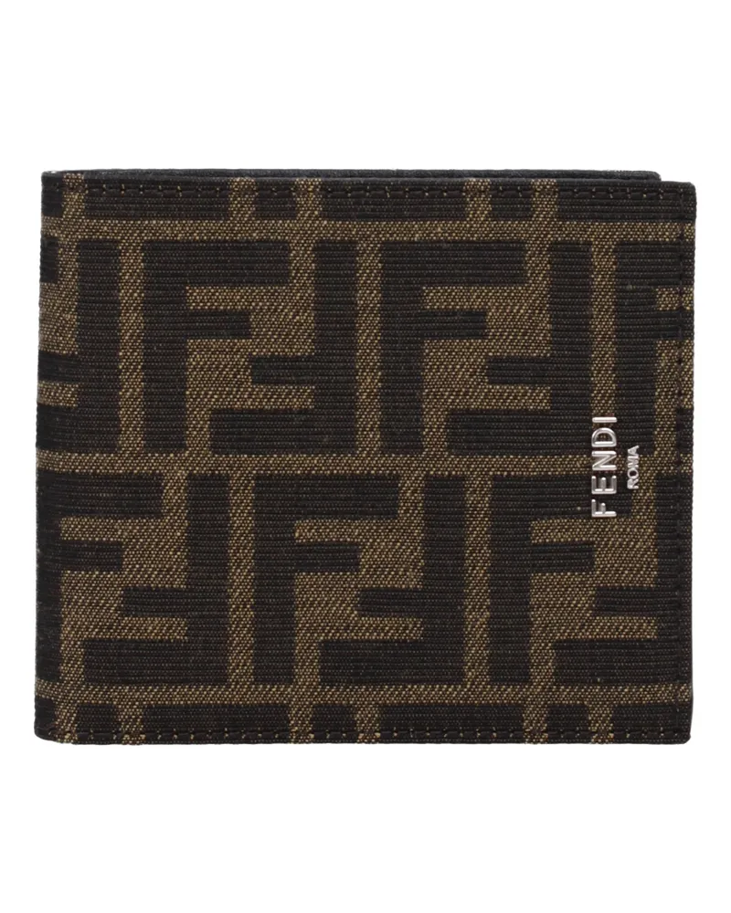 Fendi Wallets Männer Stoff braun -