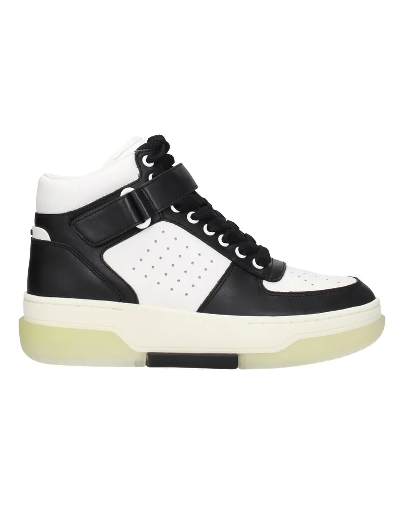 Amiri Sneakers Herrens Leder Schwarz/Weiß -
