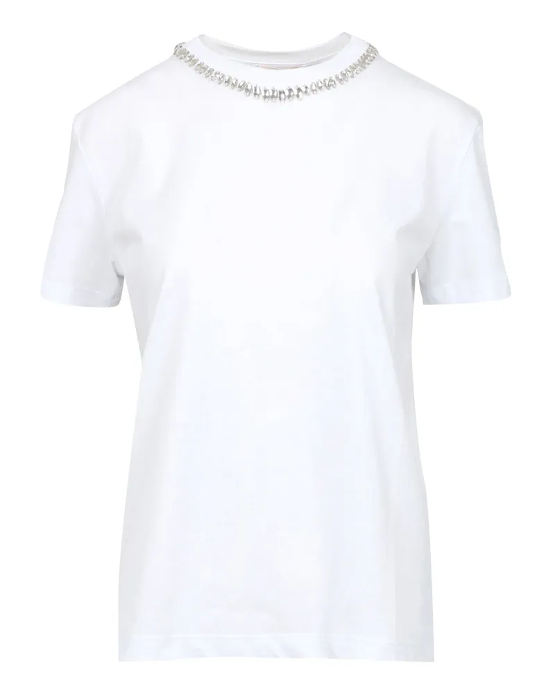 Semicouture Halb -Outure -T -Shirts und Polos weiß White