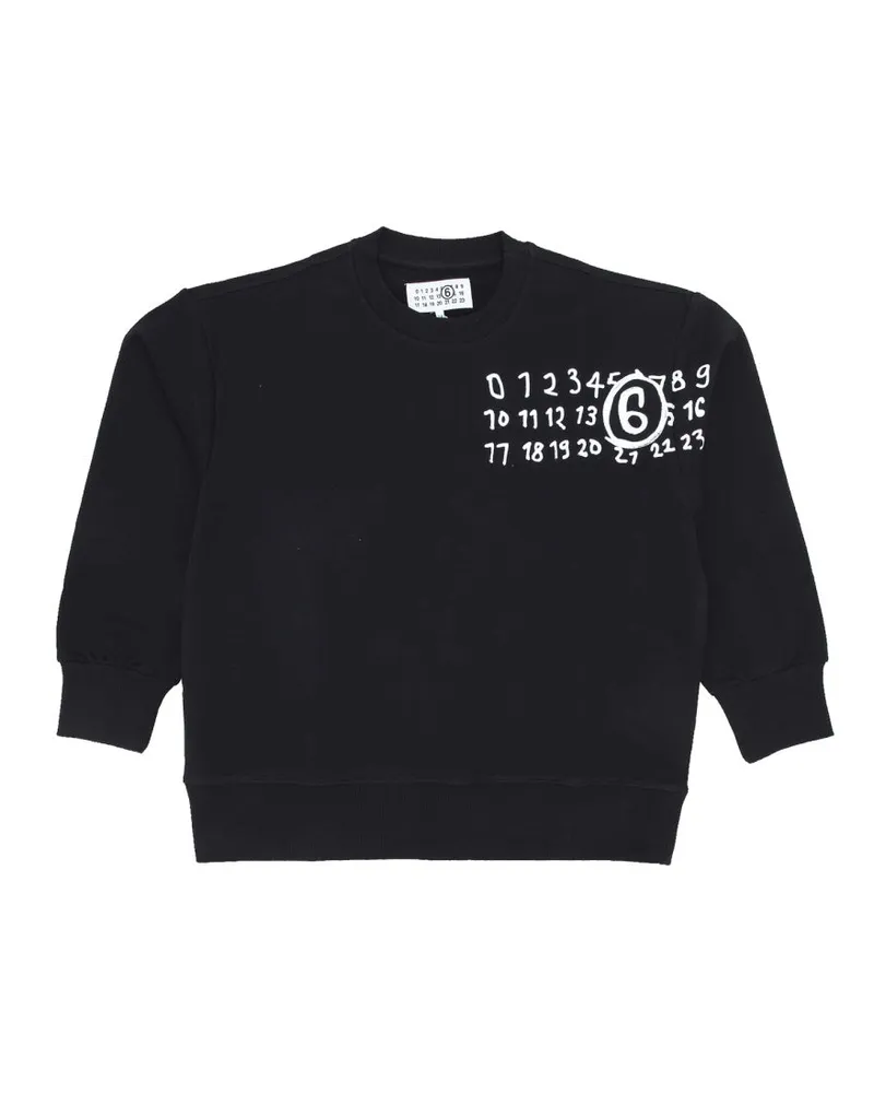 Maison Margiela Sweatshirt mit Logo Multicolour