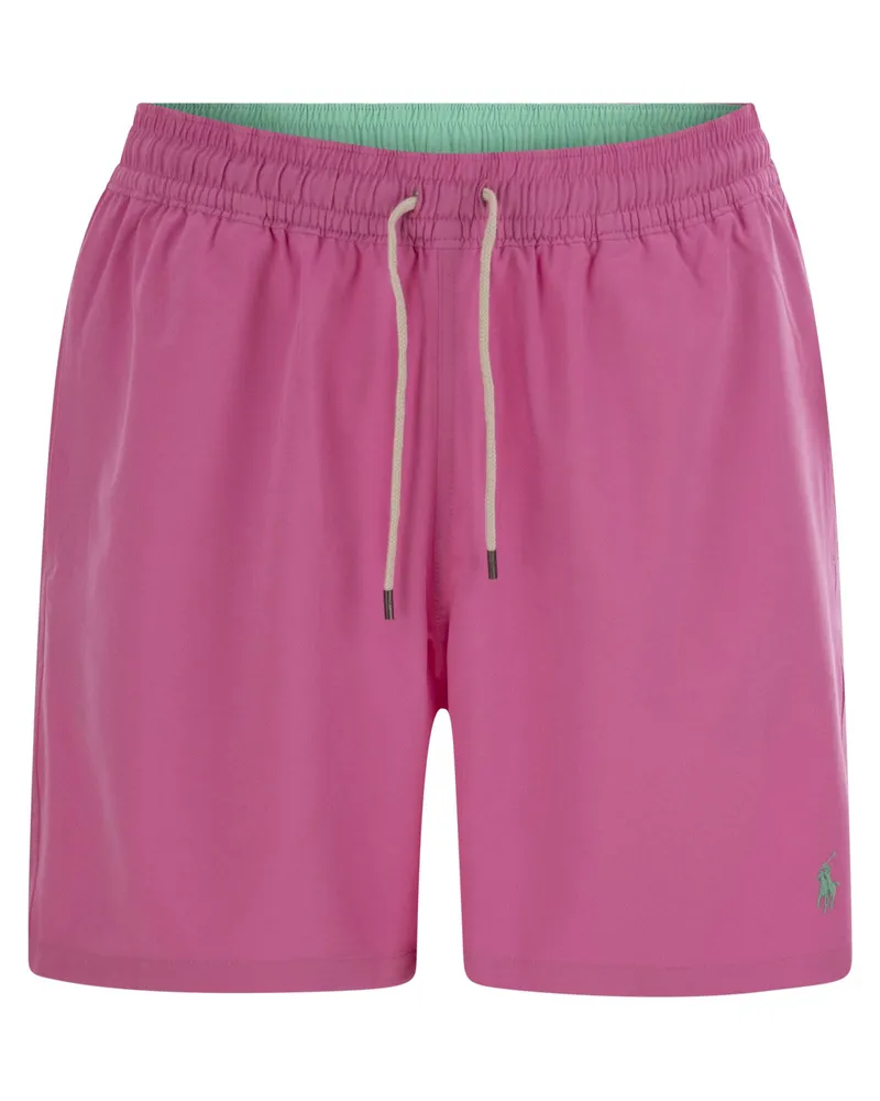 Ralph Lauren Traveler Classic 14,6 cm Strandboxer Pink