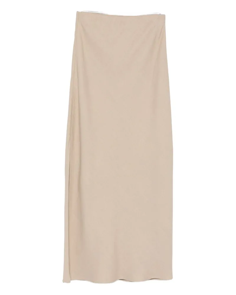 Brunello Cucinelli Line Blend Langer Rock Beige