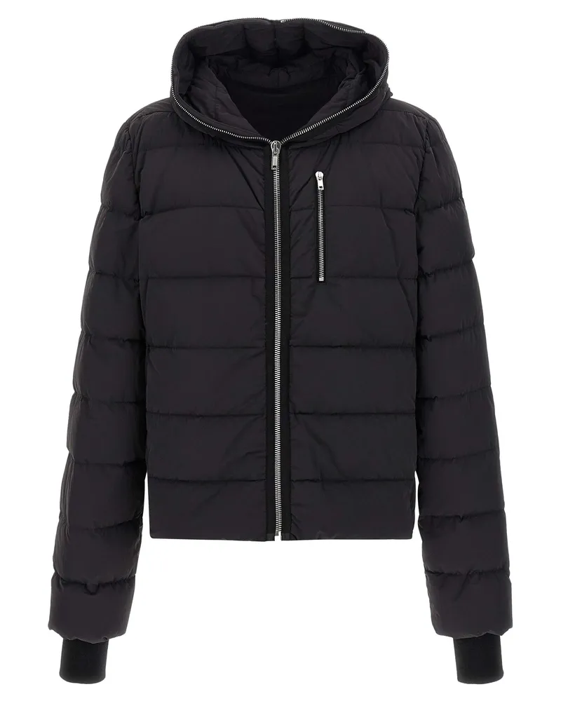 Rick Owens Gimp' Daunenjacke Black
