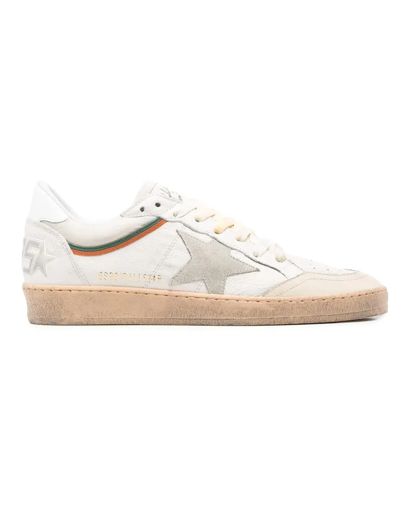 Golden Goose Golden Gänse -Turnschuhe White