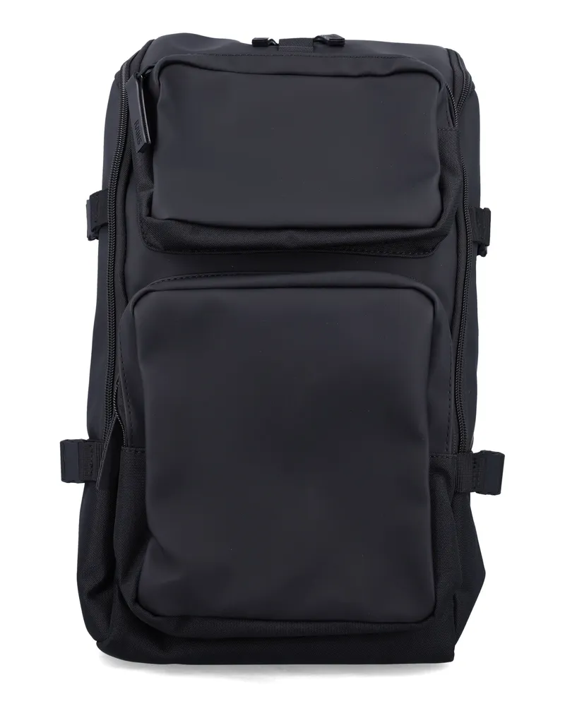 RAINS Regentaschen. Schwarz Black