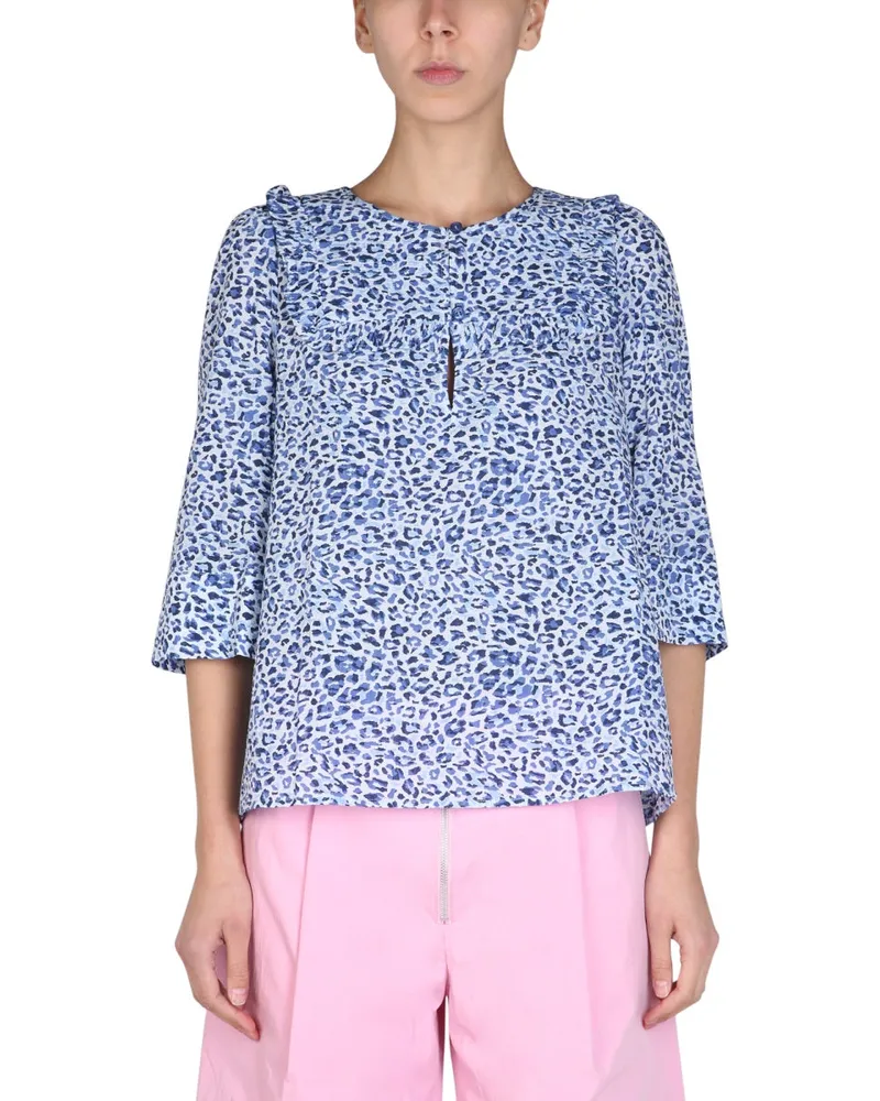 Baum und Pferdgarten Maple" Blau Azure