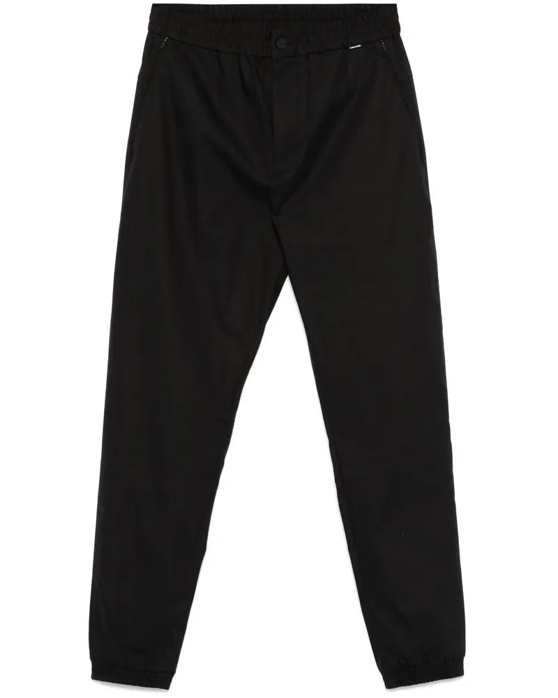 Calvin Klein verjüngte Sporthosen Black