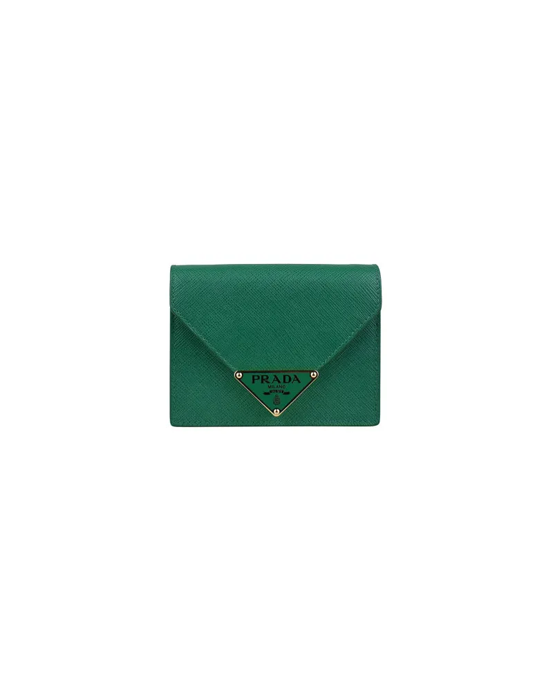 Prada Schulterkartenhalter Green