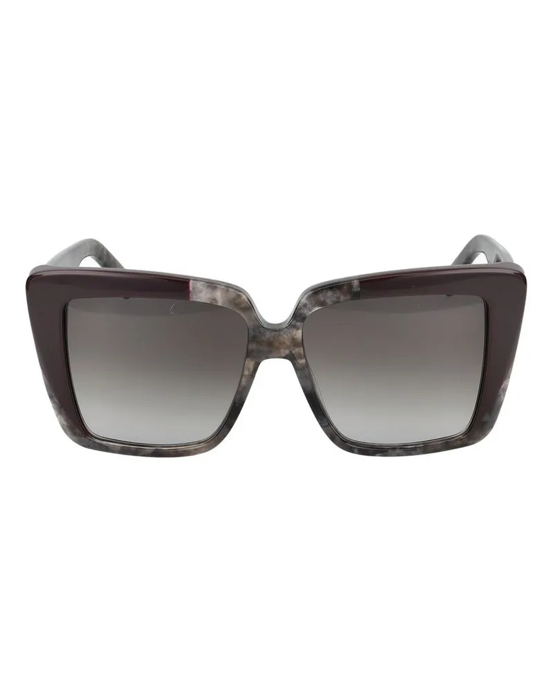 Ferragamo Sonnenbrille  SF1060 SN 021 Graues Marmor/Bordeaux/14/140 021