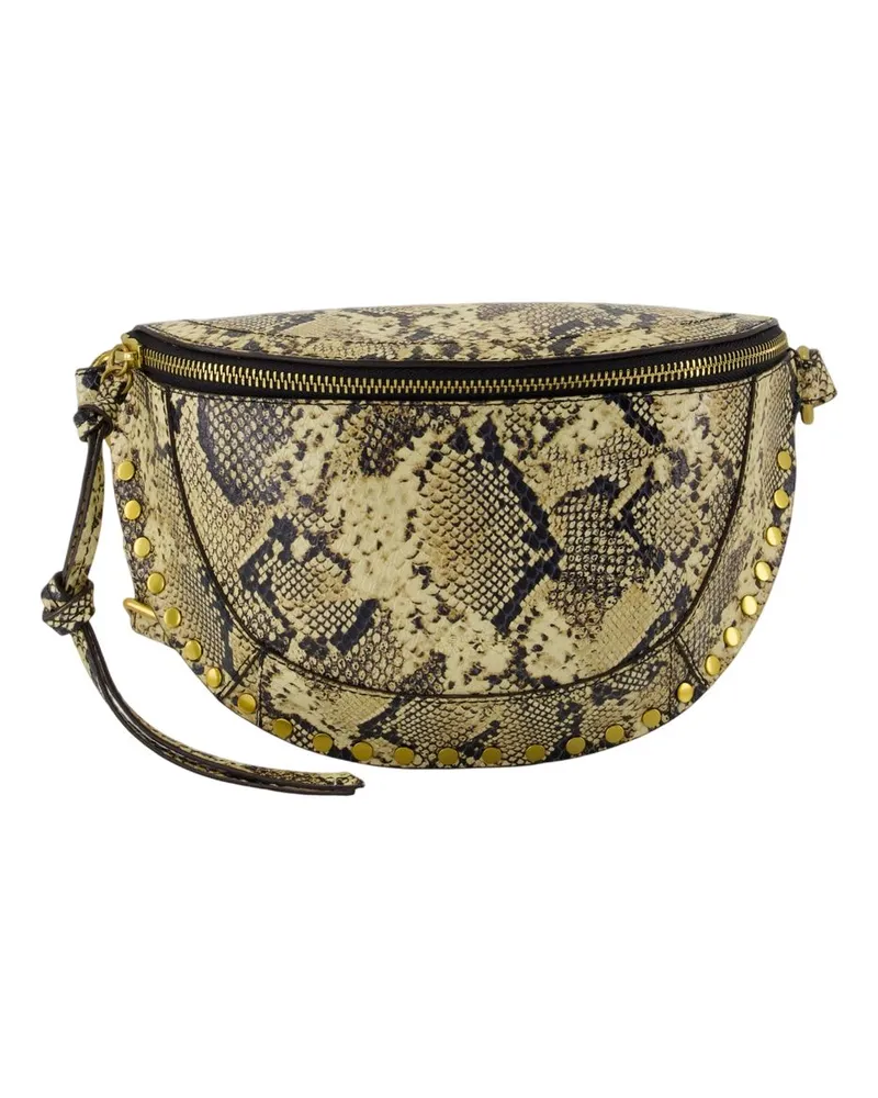 Isabel Marant Skano GB Gürtelbeutel  Leder Beige Beige