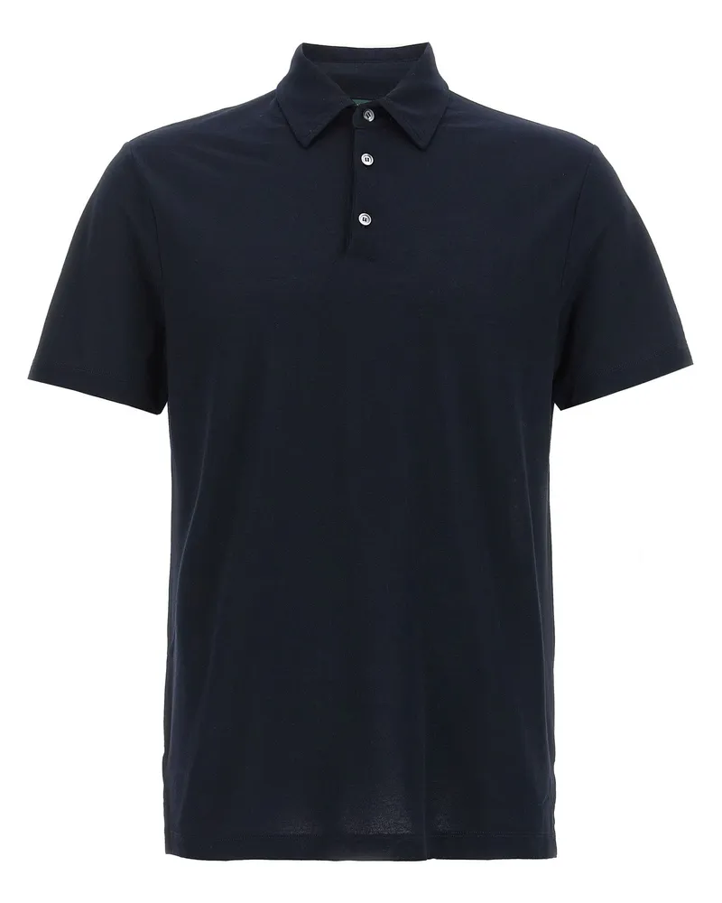 Zanone Ice Cotton' Polo -Hemd Blue