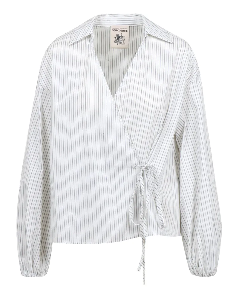 Semicouture Halbbluthemden weiß White