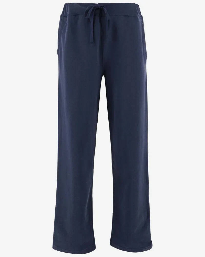 Ralph Lauren Cotton Logo Hosen Blue