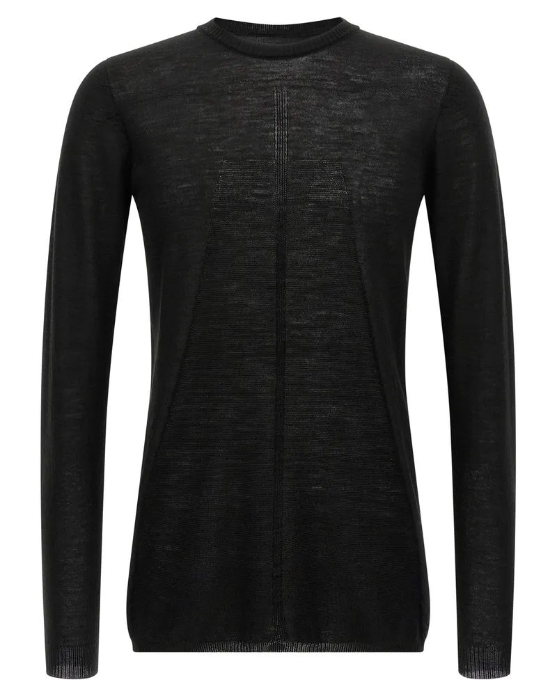 Rick Owens Biker Level' Pullover Black