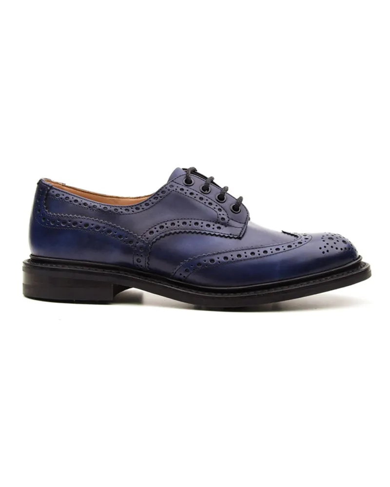 Tricker's Tricker 's Flache Schuhe blau Blue