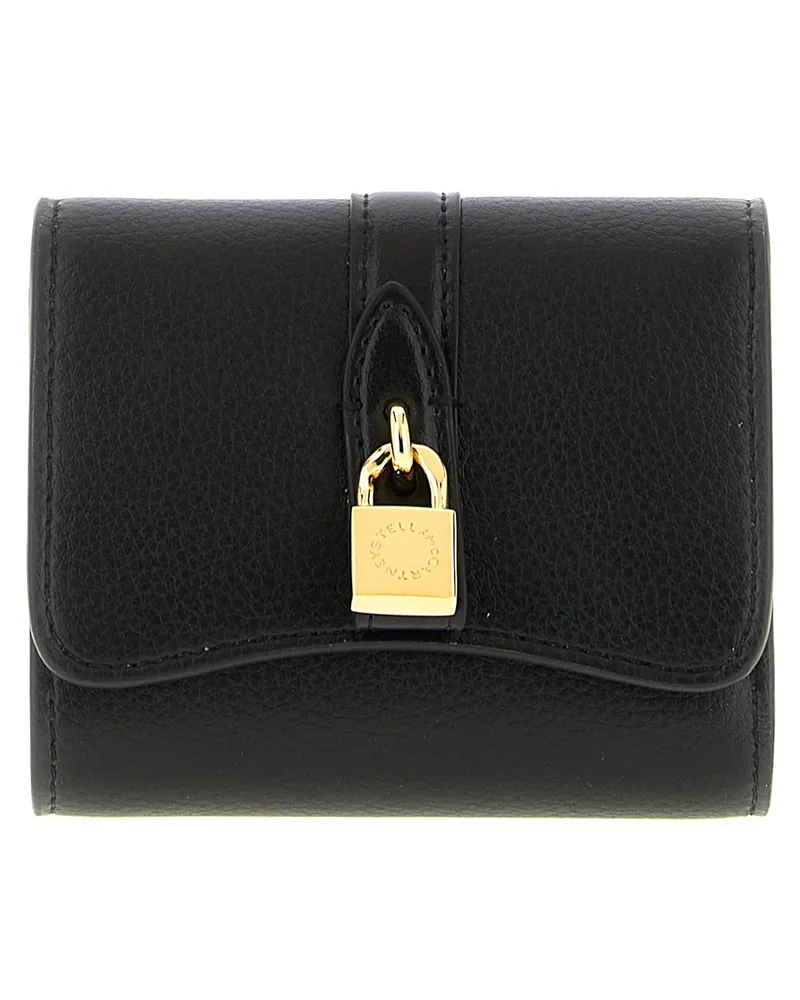 Stella McCartney Stella Rider Trifold“-Geldbörse Black