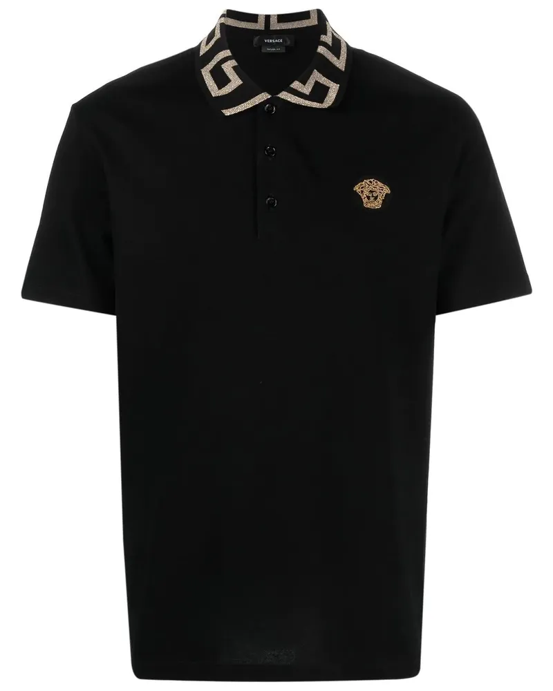 Versace Greca Polo Kurzarm 1b000