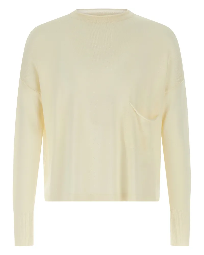 MA'RY'YA Wollpullover White