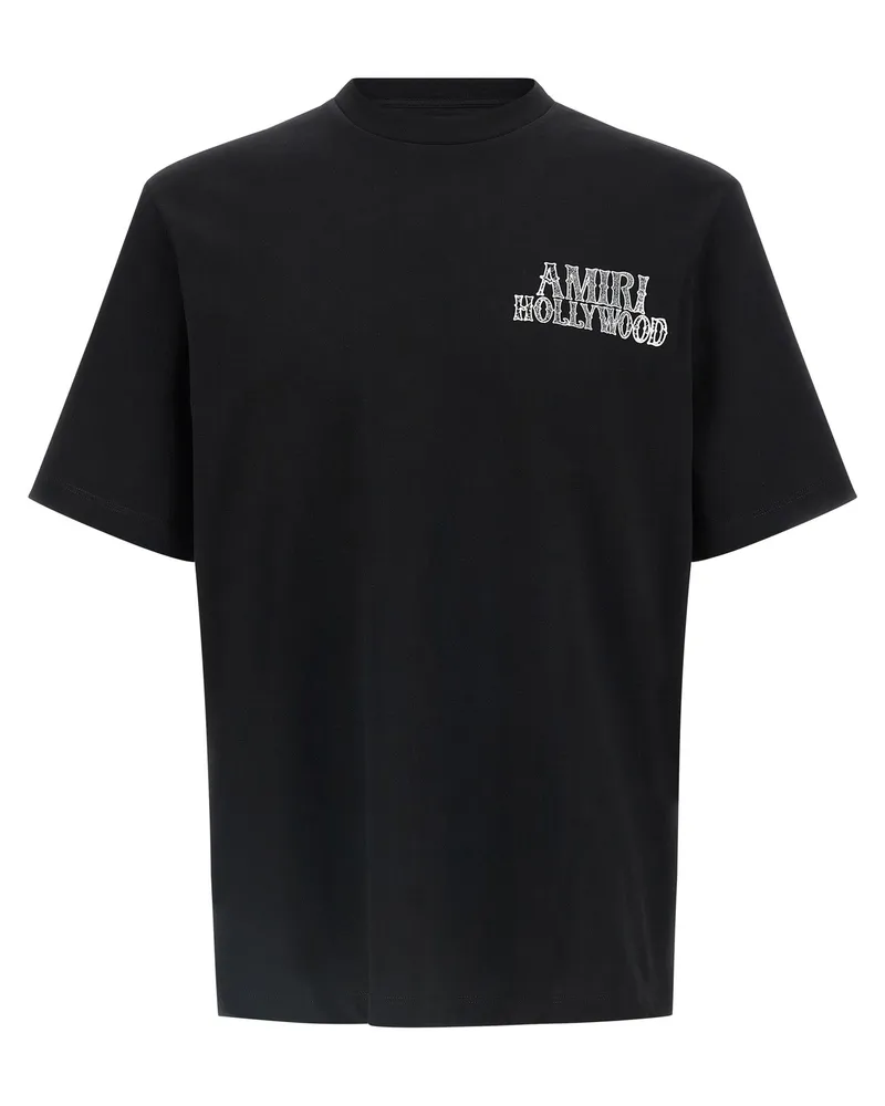 Amiri Hollywood Tee' T-Shirt Black