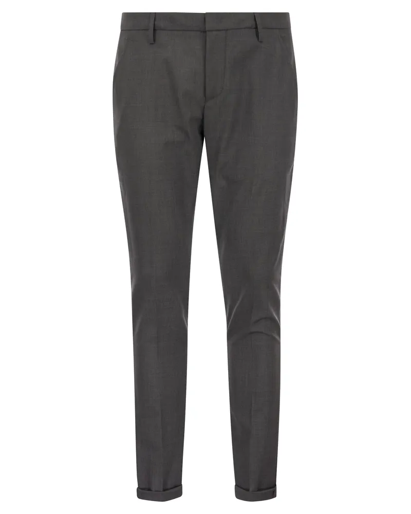 Dondup GAUBERT Frische Wollhose Grey