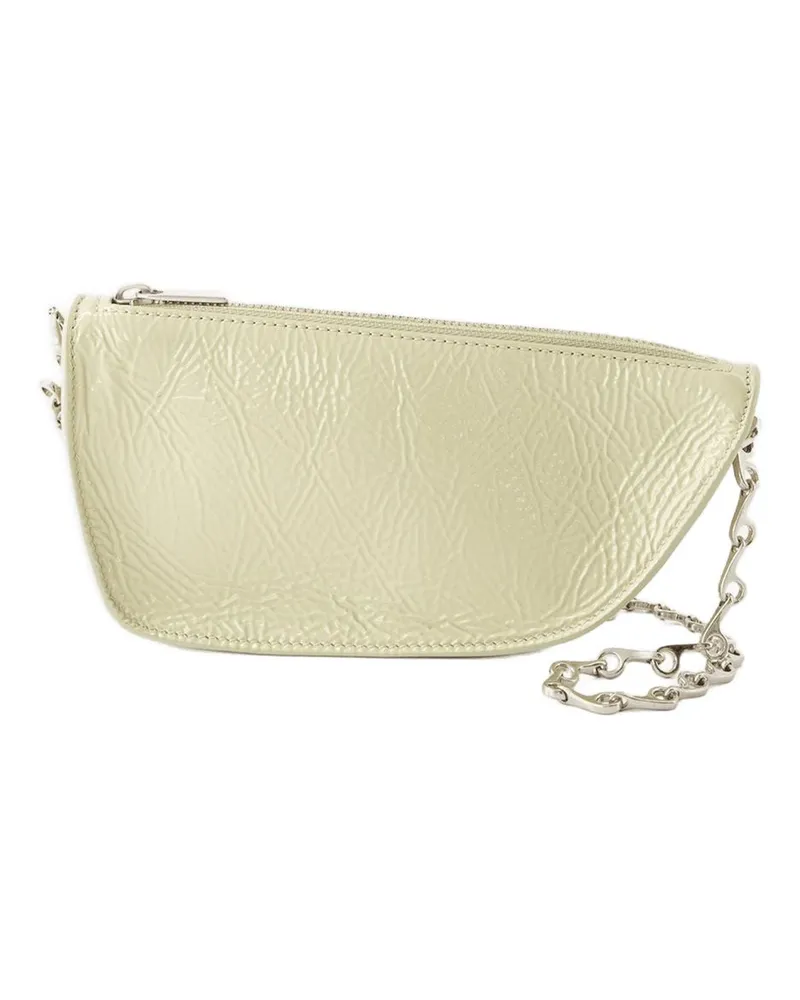Burberry Micro Schlinge Schild Crossbody  Leder Beige Beige