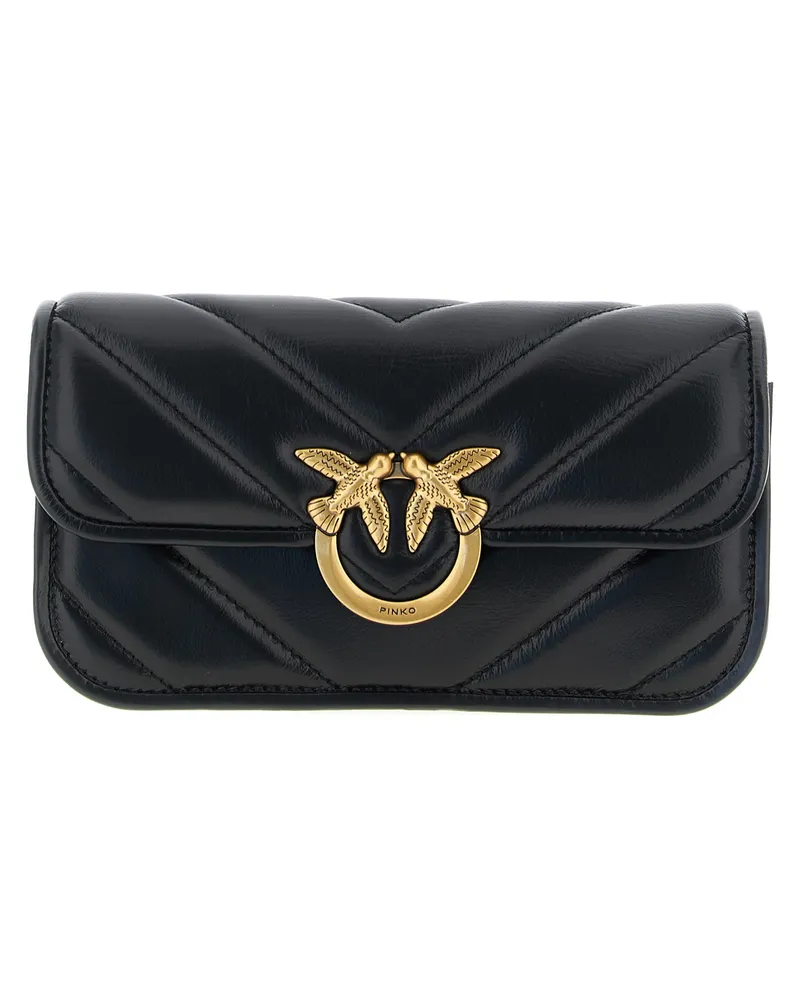 Pinko Love Box Baguette' Handtasche Black
