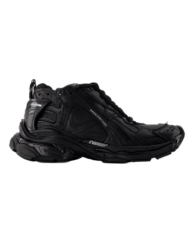 Balenciaga Läufer Ripstop Sneakers  Synthetic Schwarz Black
