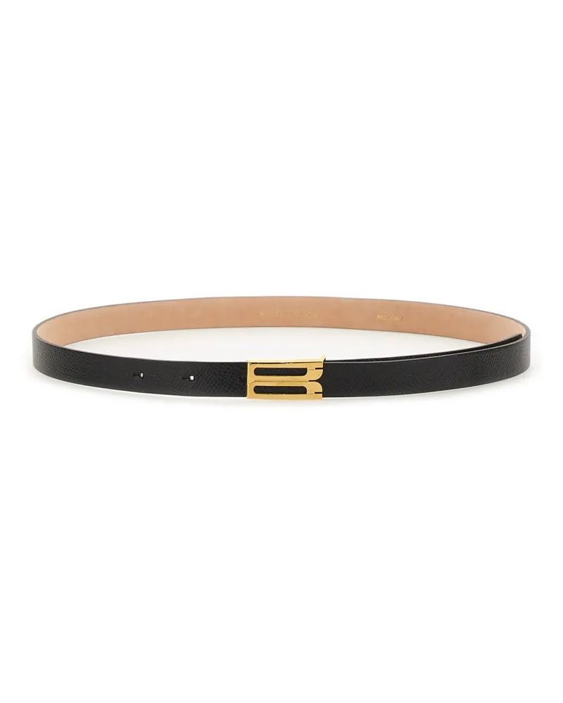 Victoria Beckham Ledergürtel Black